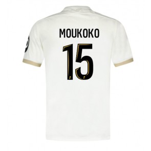 OGC Nice Youssoufa Moukoko #15 Replika Udebanetrøje 2024-25 Kortærmet